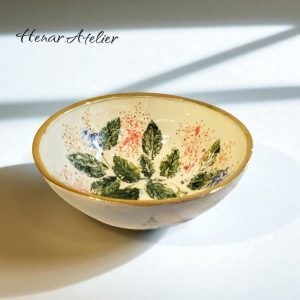 gRAND Saladier en porcelaine – Pièce unique, faite à la main.Tableware